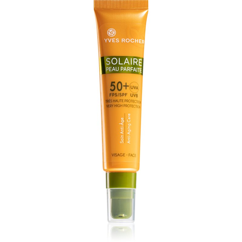 

Yves Rocher Solaire Peau Parfaite крем для засмаги проти старіння шкіри