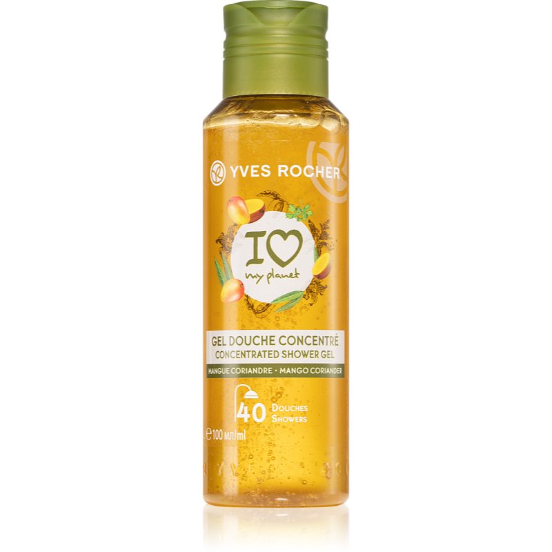 

Yves Rocher I love my planet Mango Coriander енергетичний гель для душа