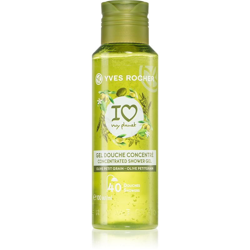

Yves Rocher I love my planet Olive Petit Grain освіжаючий гель для душа