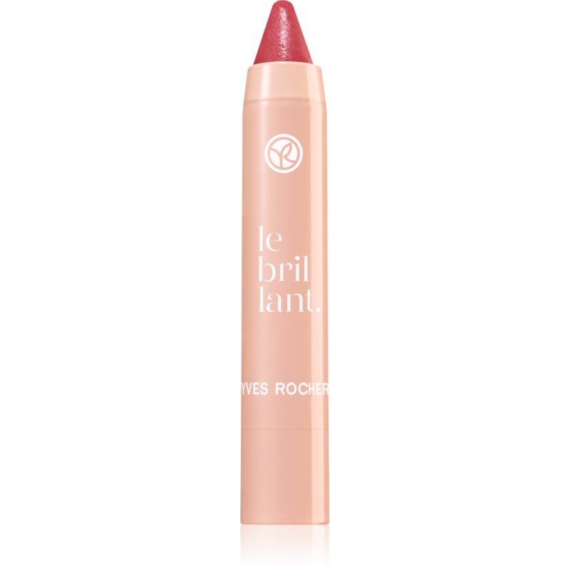 

Yves Rocher Le Brillant зволожуюча помада у формі олівця відтінок 02 Bois de Rose
