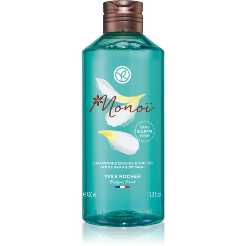E-shop Yves Rocher Monoi de Tahiti sprchový gel na tělo a vlasy 400 ml