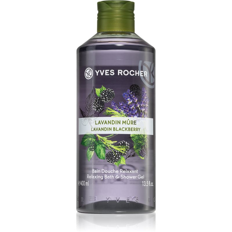 Yves Rocher Lavandin & Blackberry relaxačný sprchový gél 400 ml