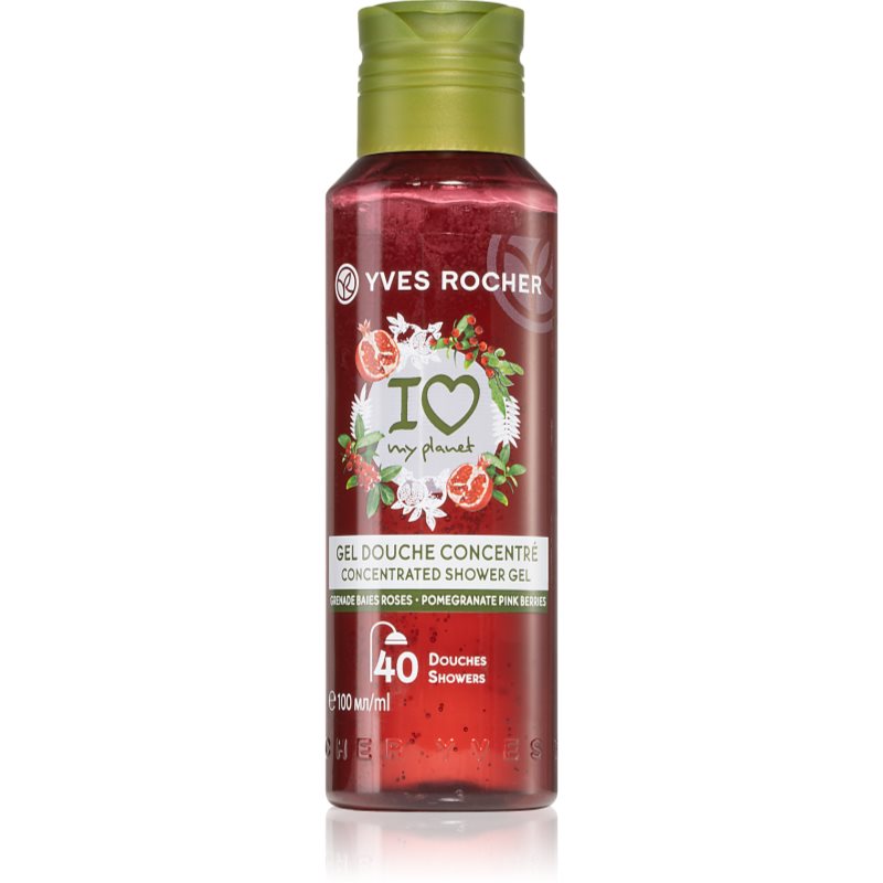 

Yves Rocher I love my planet Pomegranate Pink Berries ніжний гель для душу