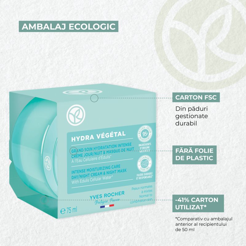 Yves Rocher Hydra Végétal intenzivní hydratační krém 75 ml (obrázek 7)