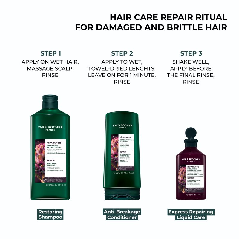 Yves Rocher Réparation regeneračný šampón 300 ml