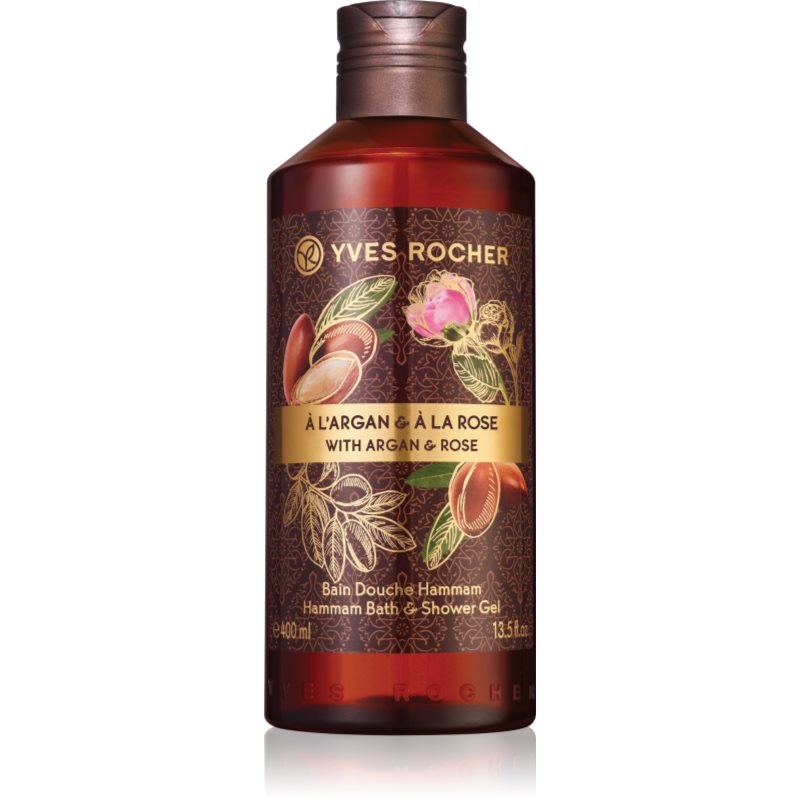 

Yves Rocher Argan & Rose заспокоюючий гель для ванни і душа