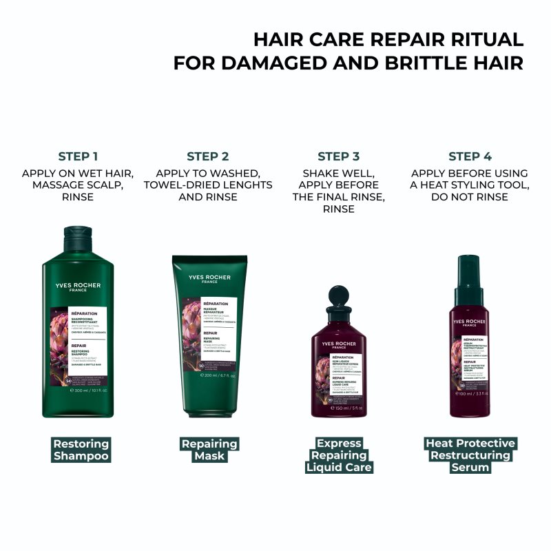 Yves Rocher Réparation regeneračná maska na vlasy 200 ml