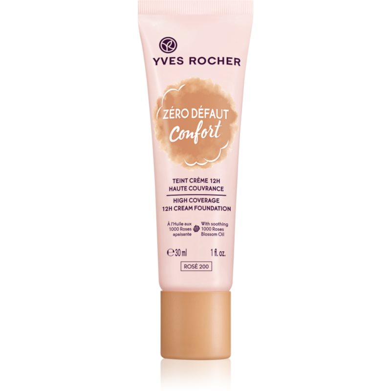

Yves Rocher Zéro Défaut Confort стійкий тональний крем відтінок Rosé 200