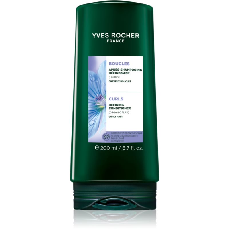 Yves Rocher Boucles kondicionér pro kudrnaté vlasy with organic flax 200 ml