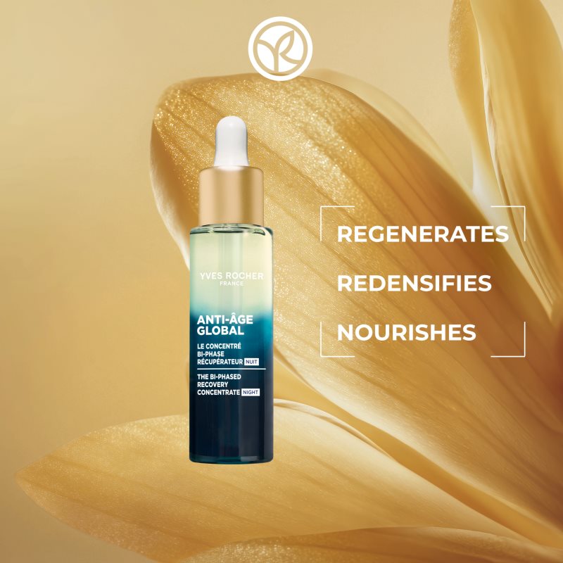 Yves Rocher Anti-Age Global dvojfázové sérum na noc 30 ml