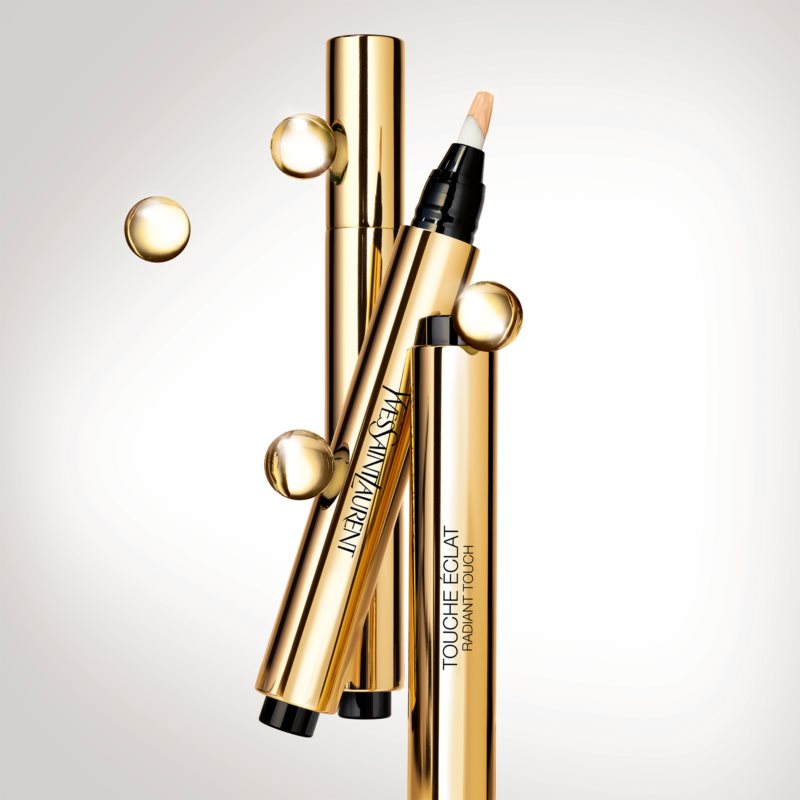 Yves Saint Laurent Touche Éclat Radiant Touch Highlighter Pen With Light-reflecting Pigments For All Skin Types Shade 2 Ivoire Lumière / Luminous Ivor