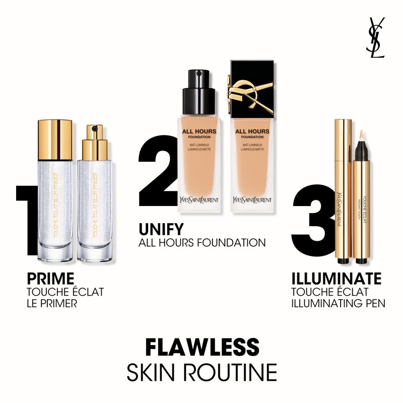 Yves Saint Laurent Touche Éclat Radiant Touch rozjasňovač v pere pre všetky typy pleti odtieň 2,5 Vanilla Lumière / Luminous Vanilla 2,5 ml.