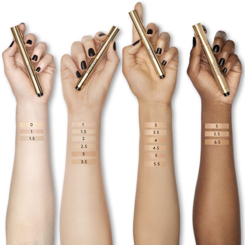 Yves Saint Laurent Touche Éclat Radiant Touch рідкий хайлайтер для всіх типів шкіри відтінок 4,5 Luminous Sand 2,5 мл