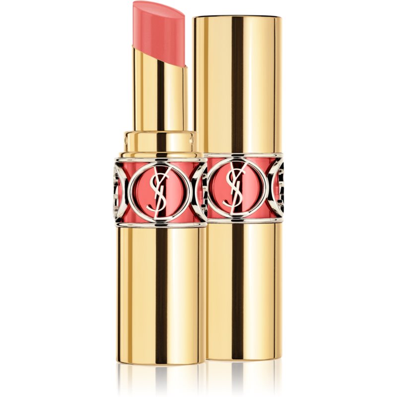 Yves Saint Laurent Rouge Volupté Shine Oil-In-Stick Moisturising Lipstick Shade 15 Corail Intuitive / Corail Spontini 3,2 G