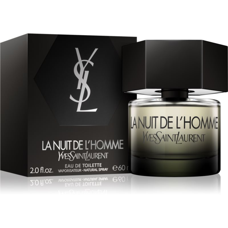 Yves Saint Laurent La Nuit De L'Homme Eau De Toilette For Men 60 Ml
