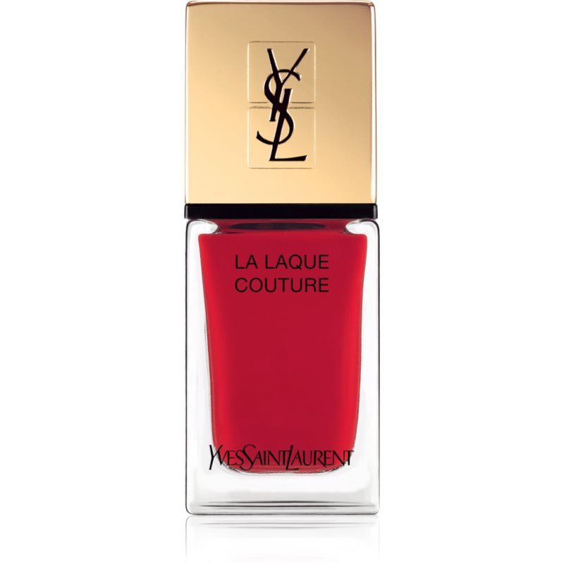 

Yves Saint Laurent La Laque Couture лак для нігтів відтінок 01 Rouge Pop Art