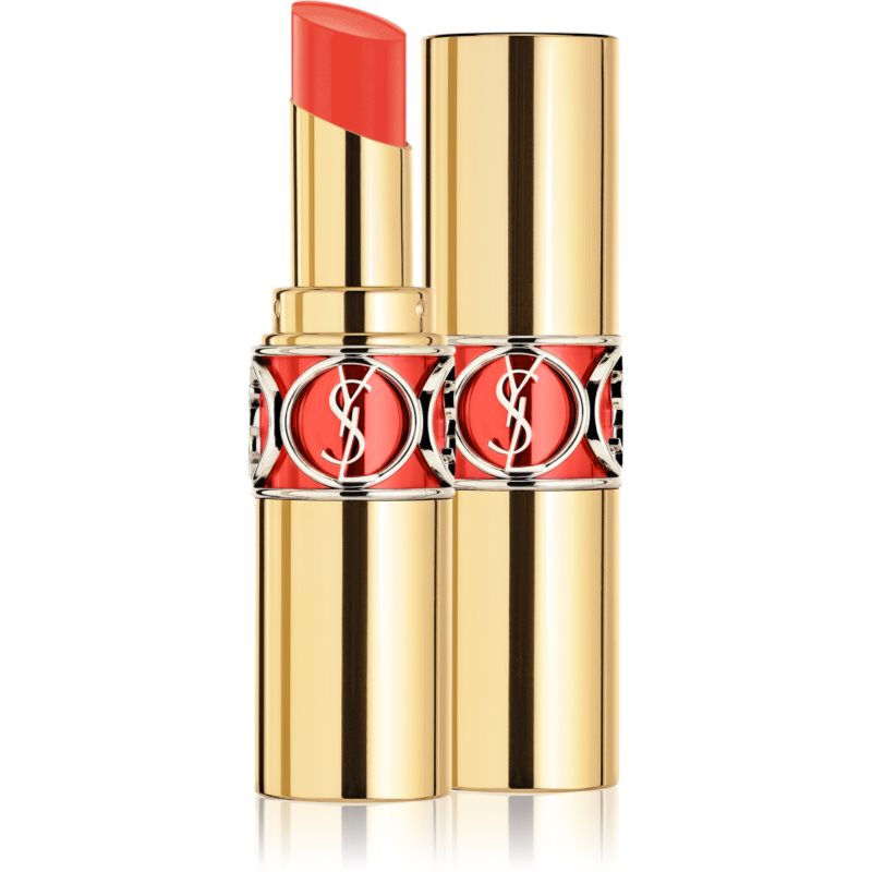 

Yves Saint Laurent Rouge Volupté Shine Oil-In-Stick зволожуюча помада відтінок 30 Coral Ingenious / Coral Trench