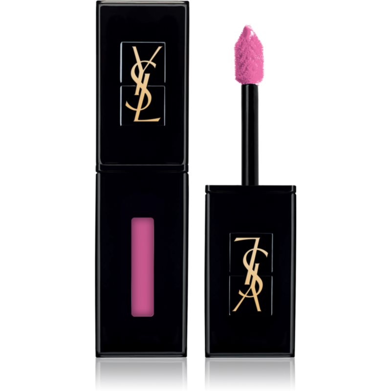 Yves Saint Laurent Vernis À Lèvres Vinyl Cream sijaj za ustnice s kremasto teksturo odtenek 405 Explicit Pink 5.5 ml