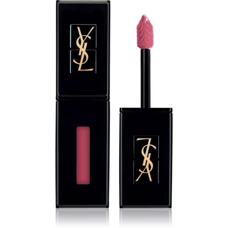 

Yves Saint Laurent Vernis À Lèvres Vinyl Cream кремовий блиск для губ відтінок 410 Fuchsia Live