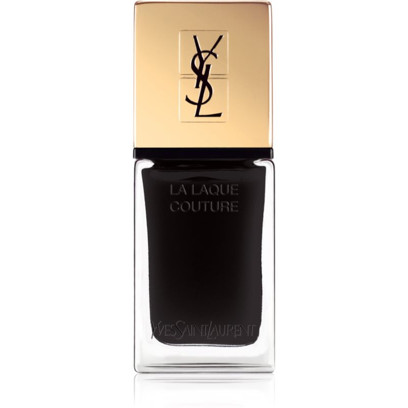 Yves Saint Laurent La Laque Couture Nagellack Farbton 73 Noir Over Noir 10 ml