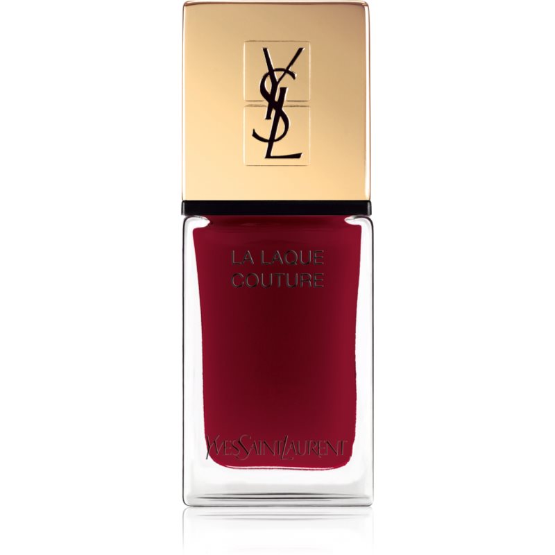 

Yves Saint Laurent La Laque Couture лак для нігтів відтінок 74 Rouge Over Noir