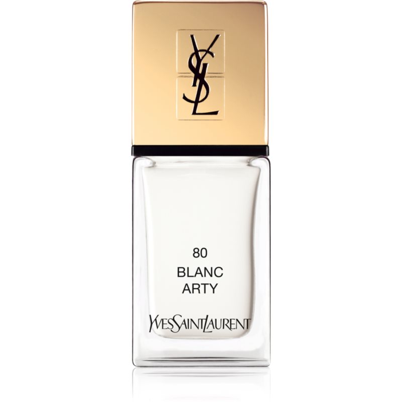 

Yves Saint Laurent La Laque Couture лак для нігтів відтінок 80 Blanc Arty