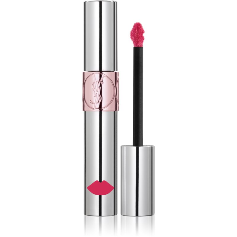 

Yves Saint Laurent Volupté Liquid Colour Balm тонуючий зволожуючий бальзам для губ відтінок 08 Excite Me Pink