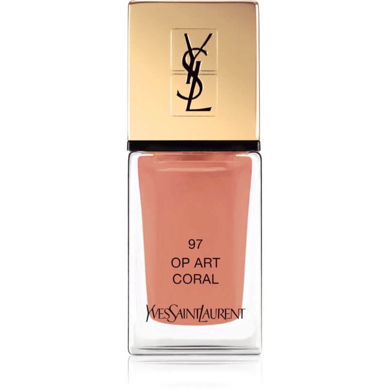 

Yves Saint Laurent La Laque Couture лак для нігтів відтінок 97 Op Art Coral