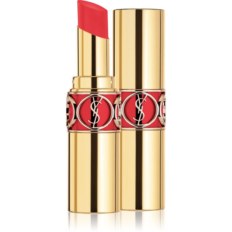 

Yves Saint Laurent Rouge Volupté Shine Oil-In-Stick зволожуюча помада відтінок 82 Orange Crêpe