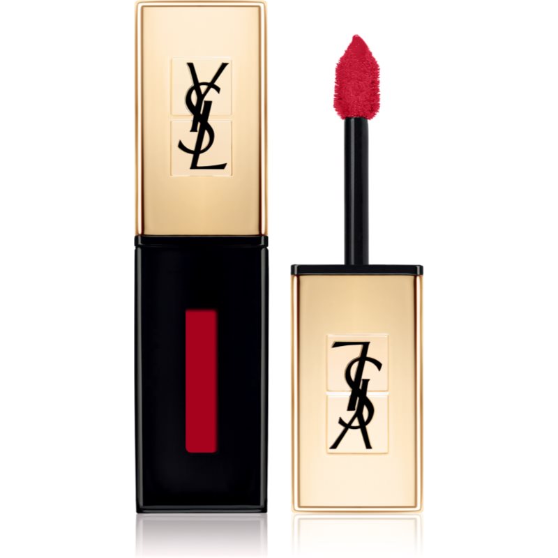 

Yves Saint Laurent Vernis À Lèvres Glossy Stain стійка помада та блиск для губ 2 в 1 відтінок 54 Rouge Allégorie