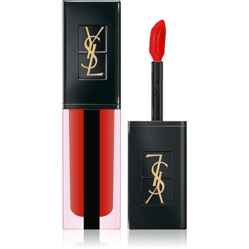 

Yves Saint Laurent Vernis À Lèvres Water Stain стійка рідка помада зволожує та надає блиск відтінок 612 Rouge Deluge