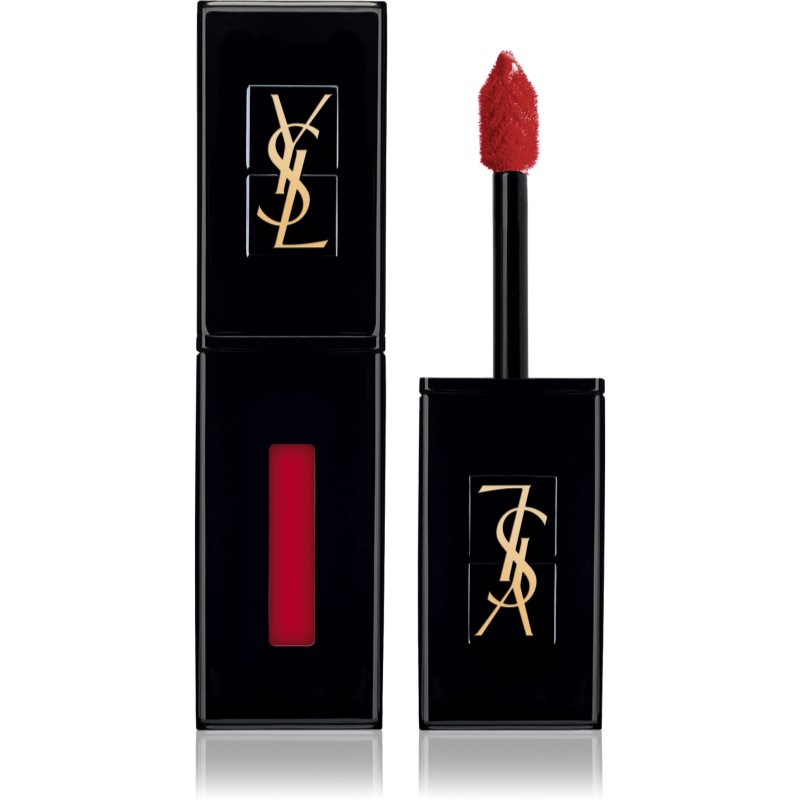 Yves Saint Laurent Vernis À Lèvres Vinyl Cream lesk na pery s krémovou textúrou odtieň 422 Rouge Minimaliste 5.5 ml