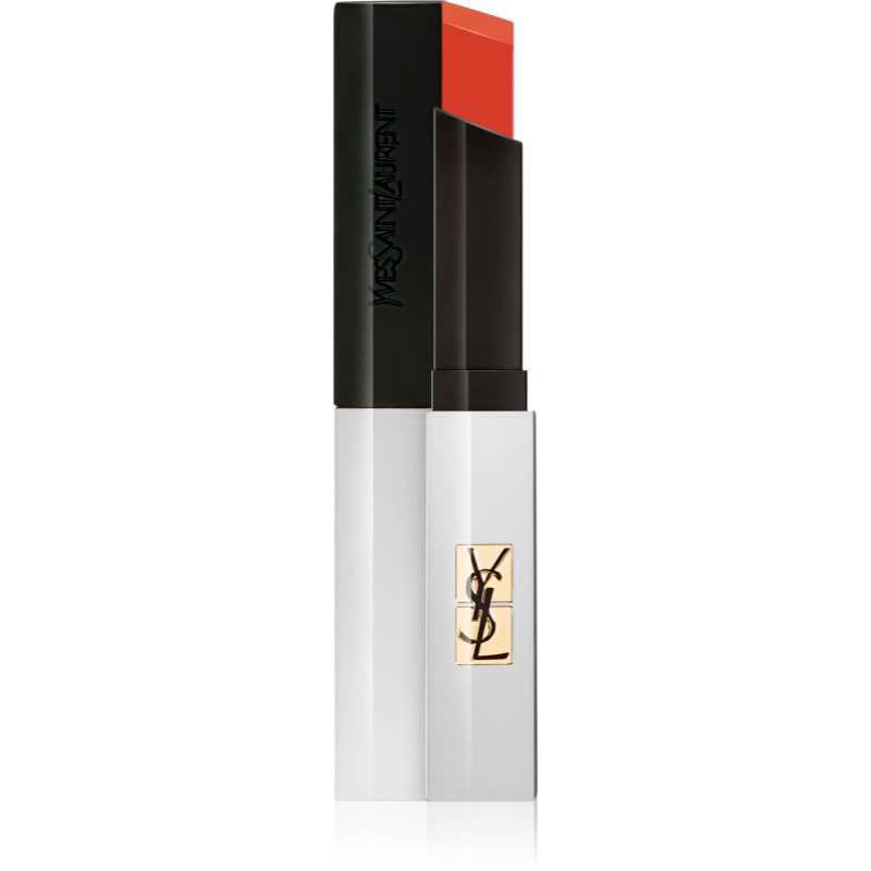 

Yves Saint Laurent Rouge Pur Couture The Slim Sheer Matte матуюча помада відтінок 103 Orange Provocant