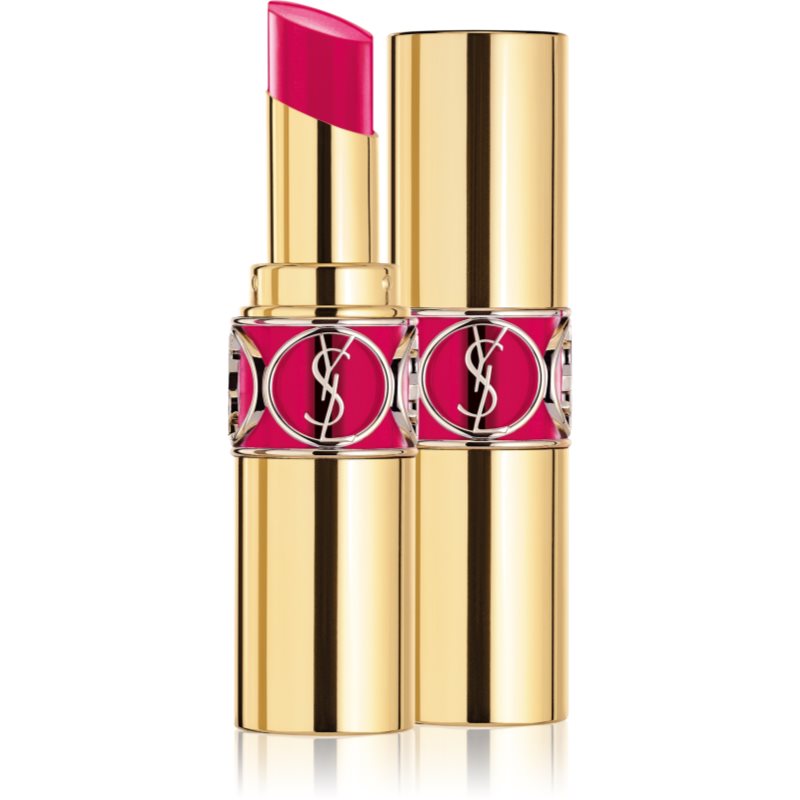 

Yves Saint Laurent Rouge Volupté Shine Oil-In-Stick зволожуюча помада відтінок 107 Fuschia Sequin