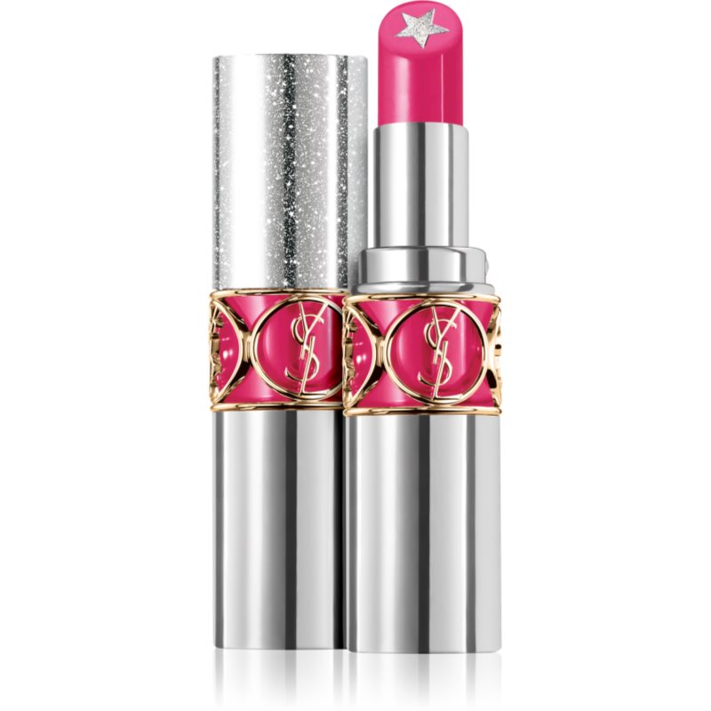 

Yves Saint Laurent Rouge Volupté Rock'n Shine зволожуюча помада для блиску відтінок 9 Fuchsia Drums