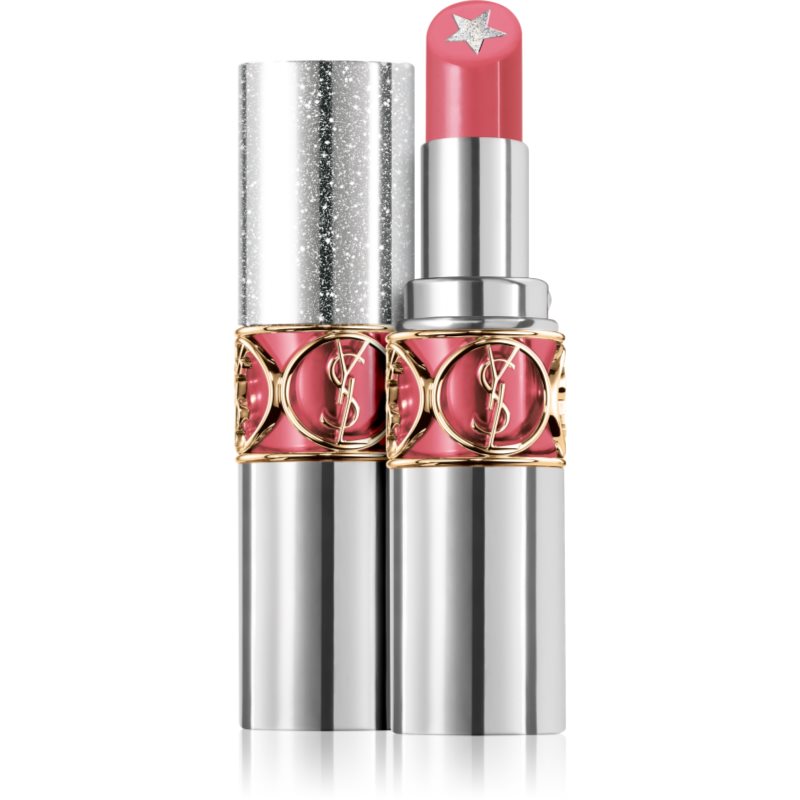 

Yves Saint Laurent Rouge Volupté Rock'n Shine зволожуюча помада для блиску відтінок 10 Casual Pink
