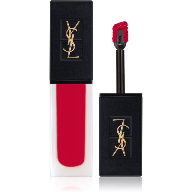 Yves Saint Laurent Tatouage Couture Velvet Cream visoko pigmentirana kremasta šminka z mat učinkom odtenek 208 Rouge Faction 6 ml