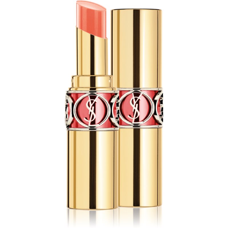 

Yves Saint Laurent Rouge Volupté Shine зволожуюча помада відтінок 144 Peachy Light