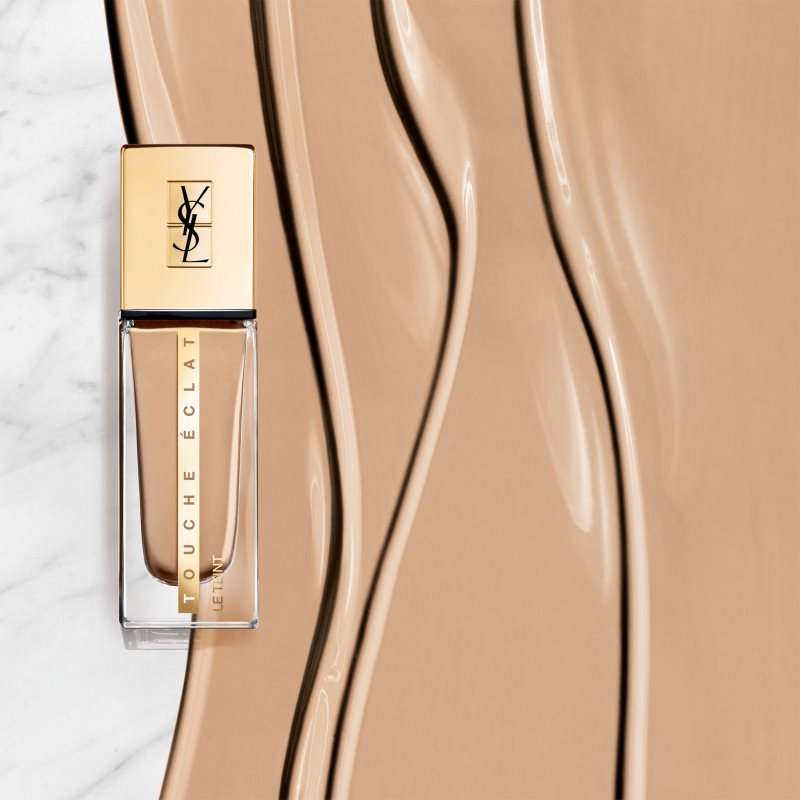 Yves Saint Laurent Touche Éclat Le Teint стійкий тональний крем для освітлення шкіри SPF 22 відтінок BR 30 Cool Almond 25 мл