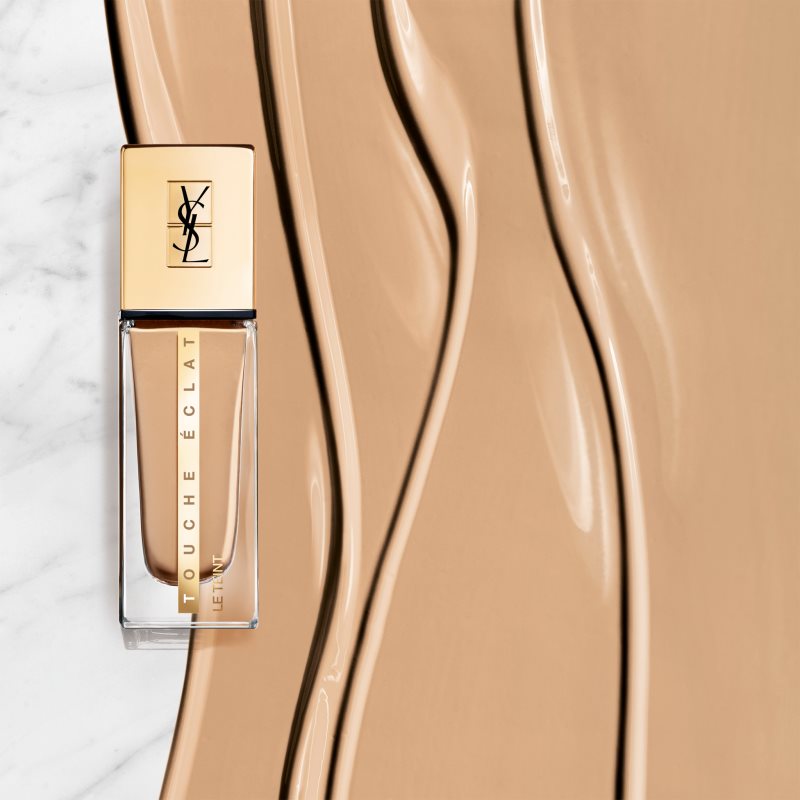 Yves Saint Laurent Touche Éclat Le Teint стійкий тональний крем для освітлення шкіри SPF 22 відтінок B40 Sand 25 мл