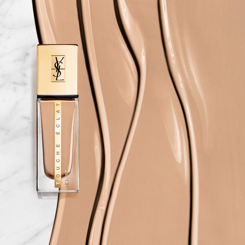 Yves Saint Laurent Touche Éclat Le Teint стійкий тональний крем для освітлення шкіри SPF 22 відтінок BR40 Cool Sand 25 мл
