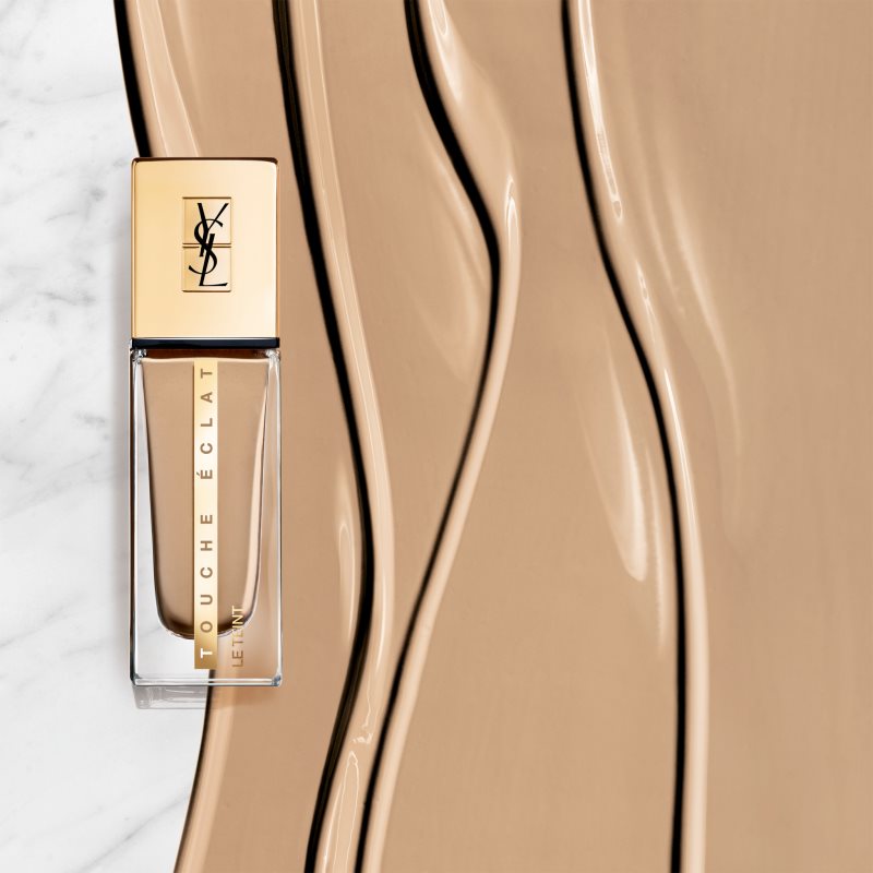 Yves Saint Laurent Touche Éclat Le Teint стійкий тональний крем для освітлення шкіри SPF 22 відтінок B50 Honey 25 мл