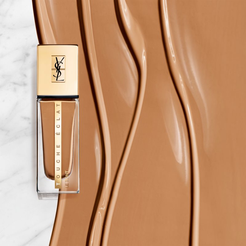 Yves Saint Laurent Touche Éclat Le Teint стійкий тональний крем для освітлення шкіри SPF 22 відтінок B70 25 мл