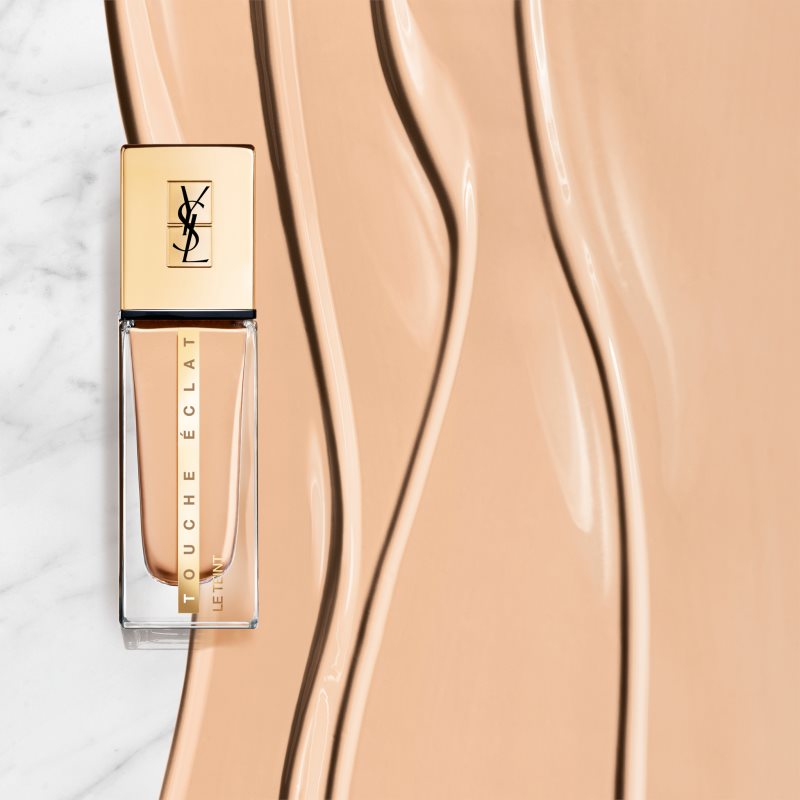 Yves Saint Laurent Touche Éclat Le Teint стійкий тональний крем для освітлення шкіри SPF 22 відтінок BR05 25 мл