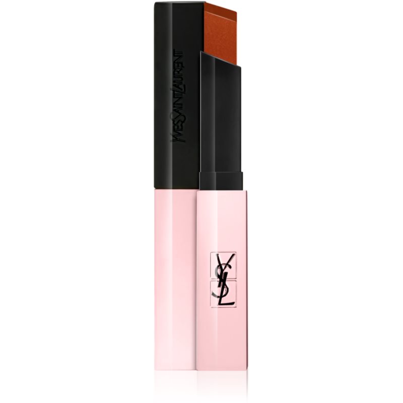 

Yves Saint Laurent Rouge Pur Couture The Slim Glow Matte зволожуюча помада з матовим ефектом з блиском відтінок 214 Illicit Orange