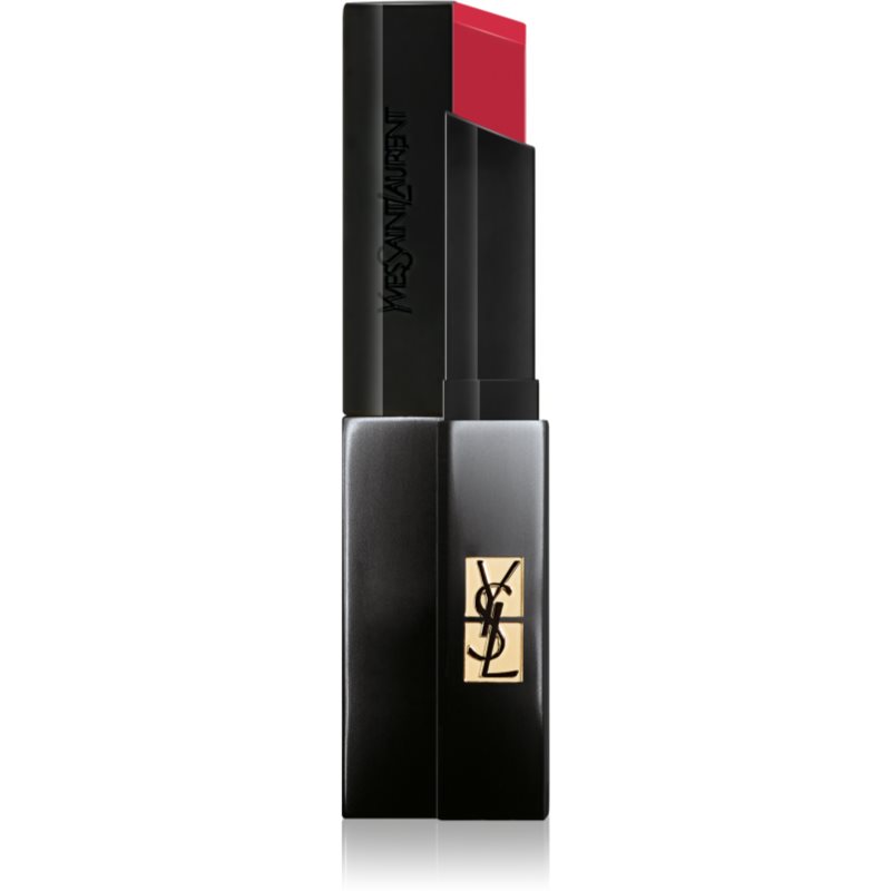 Yves Saint Laurent Rouge Pur Couture The Slim Velvet Radical vékony mattító rúzs bőr hatással árnyalat 21