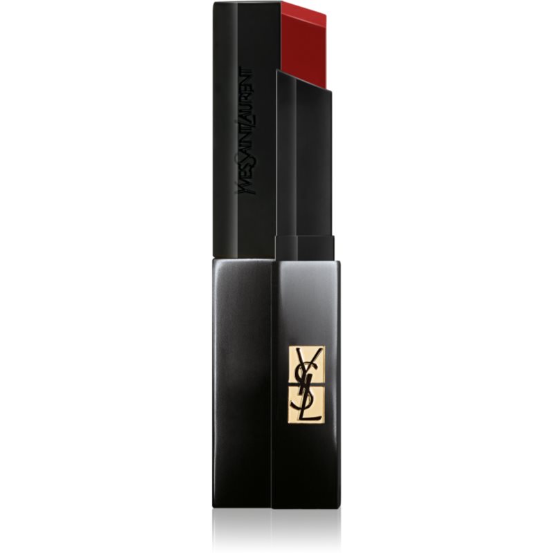 Yves Saint Laurent Rouge Pur Couture The Slim Velvet Radical tenký zmatňujúci rúž s koženým efektom odtieň 309