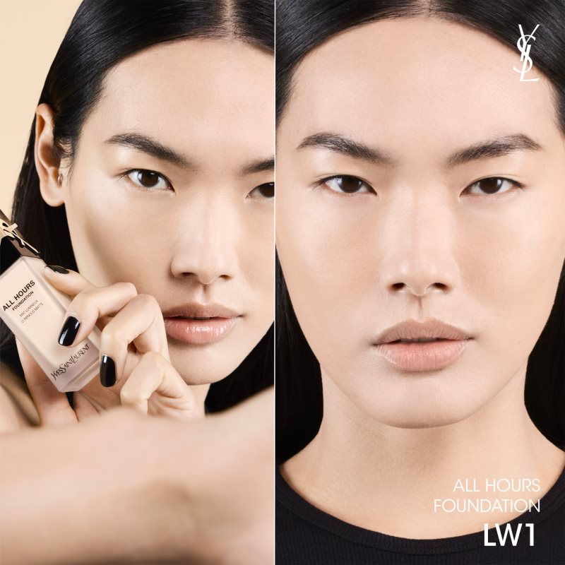 Yves Saint Laurent All Hours Foundation стійкий тональний крем SPF 39 відтінок LW1 25 мл