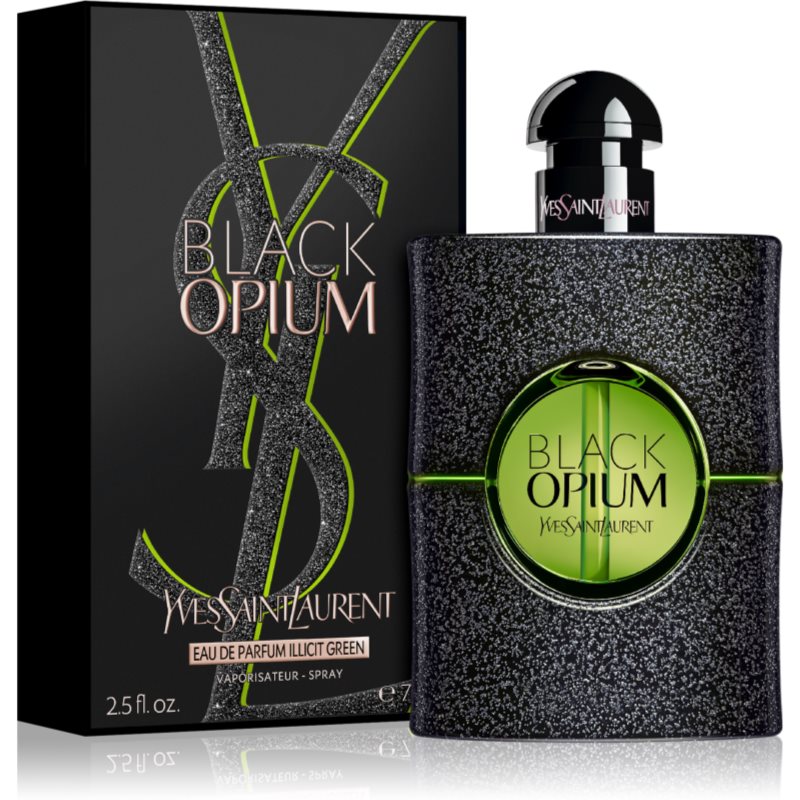 Yves Saint Laurent Black Opium Illicit Green парфумована вода для жінок 75 мл