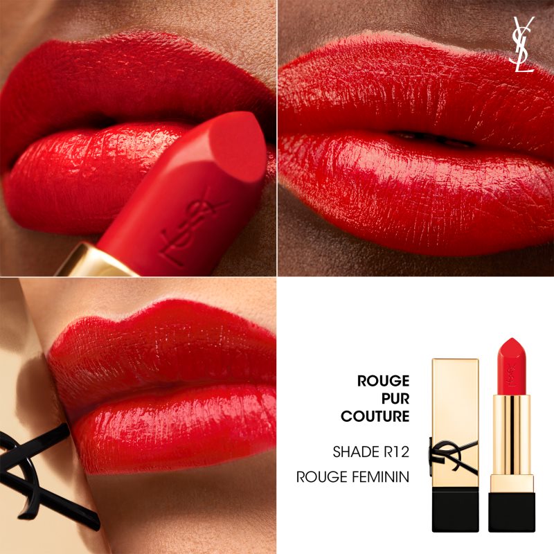 Yves Saint Laurent Rouge Pur Couture помада для жінок R12 Rouge Feminin 3,8 гр